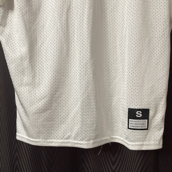 Nike size small jersey. See pictures! Few small snagged spots. - Picture 2 of 9